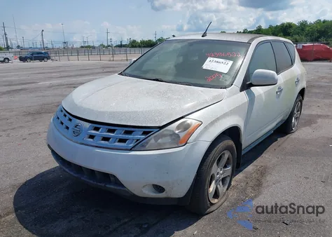 2005 Nissan Murano S из США, поврежденный, VIN JN8AZ08TX5W316314